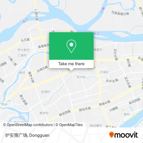 护安围广场 map