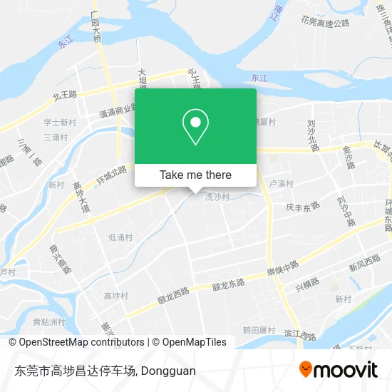 东莞市高埗昌达停车场 map