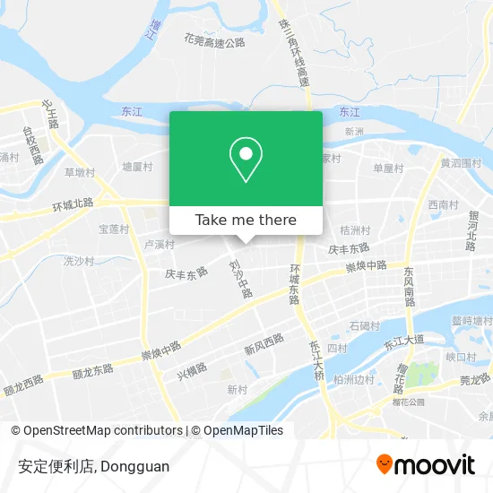 安定便利店 map