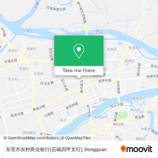 东莞市农村商业银行(石碣四甲支行) map