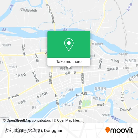 梦幻城酒吧(铭华路) map