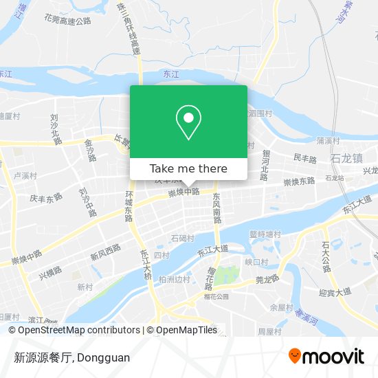 新源源餐厅 map