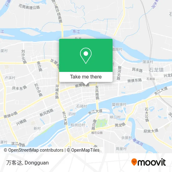 万客达 map