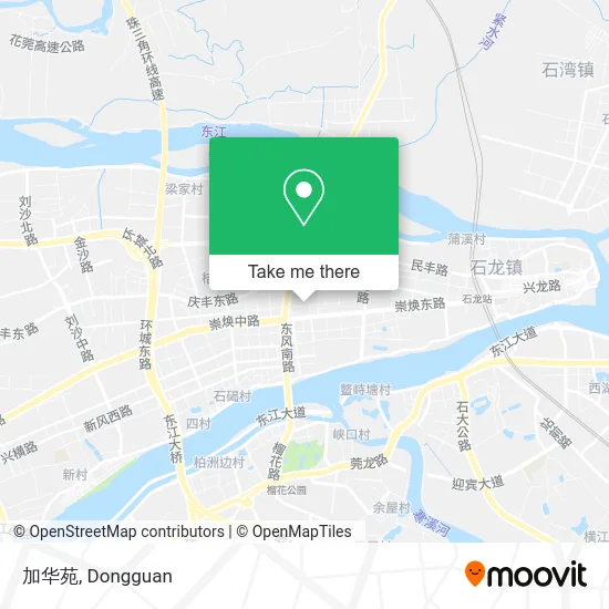 加华苑 map