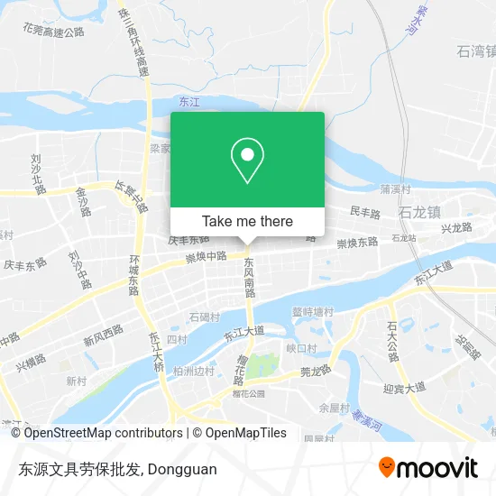 东源文具劳保批发 map