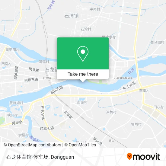 石龙体育馆-停车场 map
