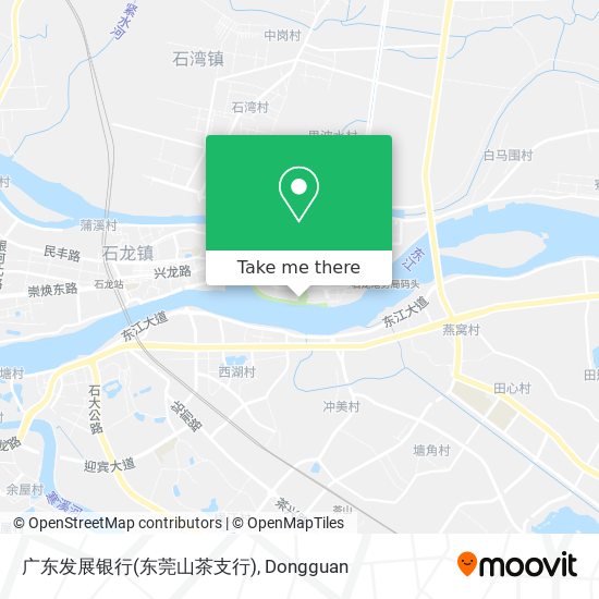 广东发展银行(东莞山茶支行) map