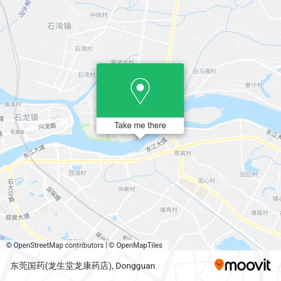 东莞国药(龙生堂龙康药店) map
