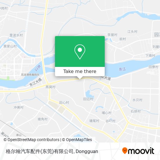 格尔翰汽车配件(东莞)有限公司 map