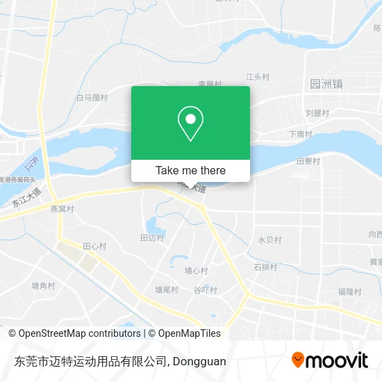 东莞市迈特运动用品有限公司 map