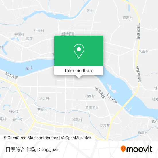 田寮综合市场 map