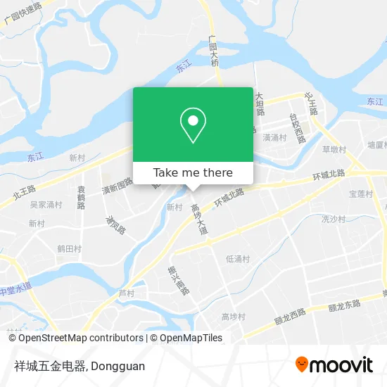 祥城五金电器 map