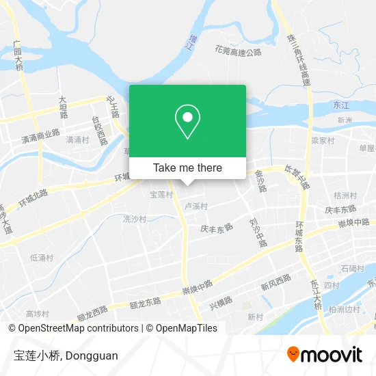 宝莲小桥 map