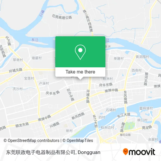 东莞联政电子电器制品有限公司 map