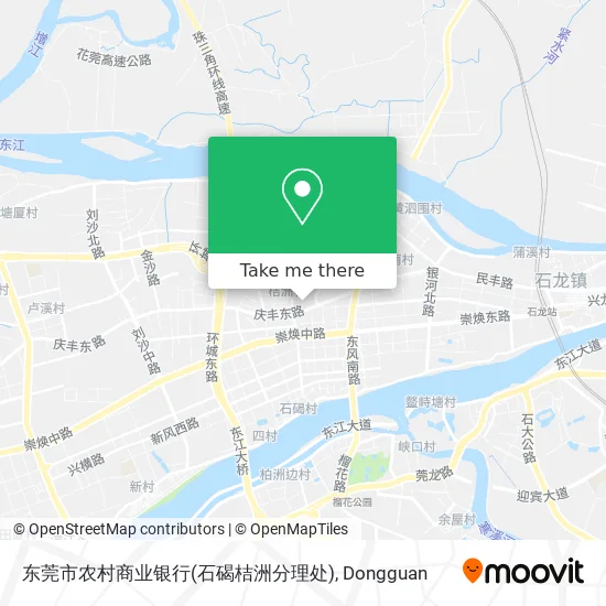 东莞市农村商业银行(石碣桔洲分理处) map