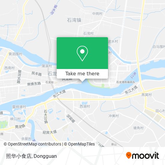 照华小食店 map