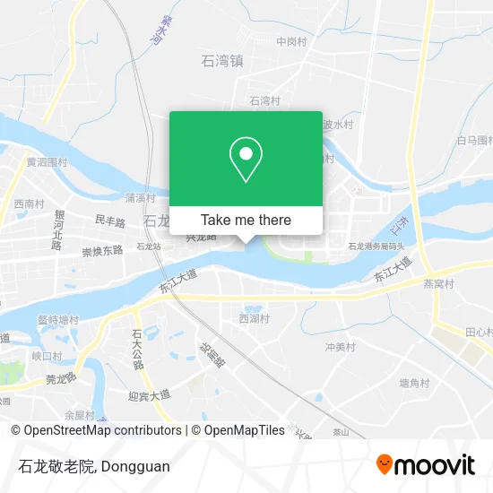 石龙敬老院 map