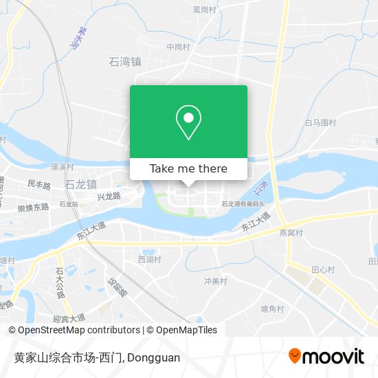 黄家山综合市场-西门 map