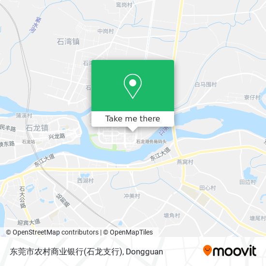 东莞市农村商业银行(石龙支行) map