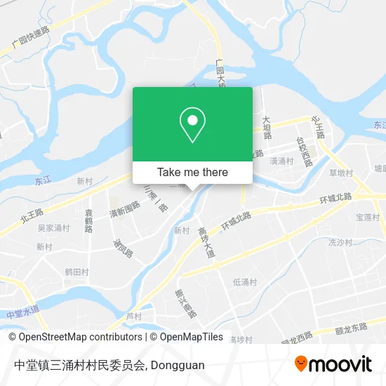中堂镇三涌村村民委员会 map