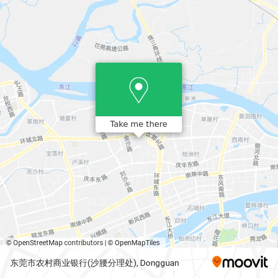 东莞市农村商业银行(沙腰分理处) map