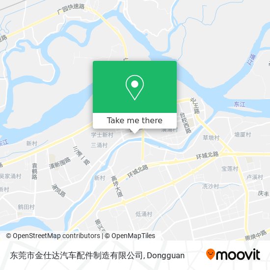 东莞市金仕达汽车配件制造有限公司 map