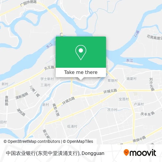 中国农业银行(东莞中堂潢涌支行) map