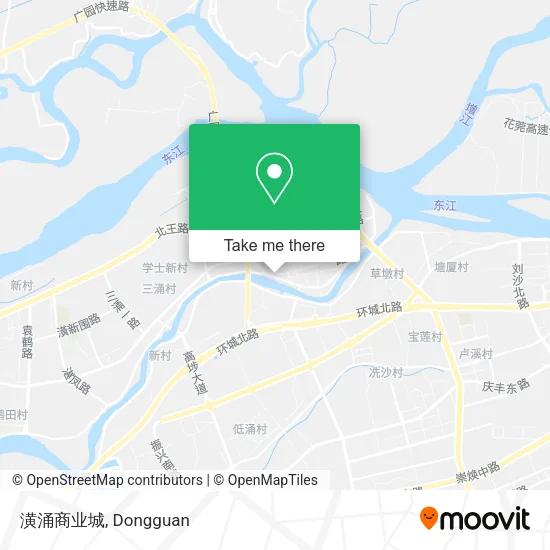 潢涌商业城 map