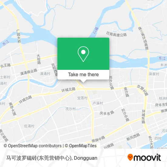 马可波罗磁砖(东莞营销中心) map