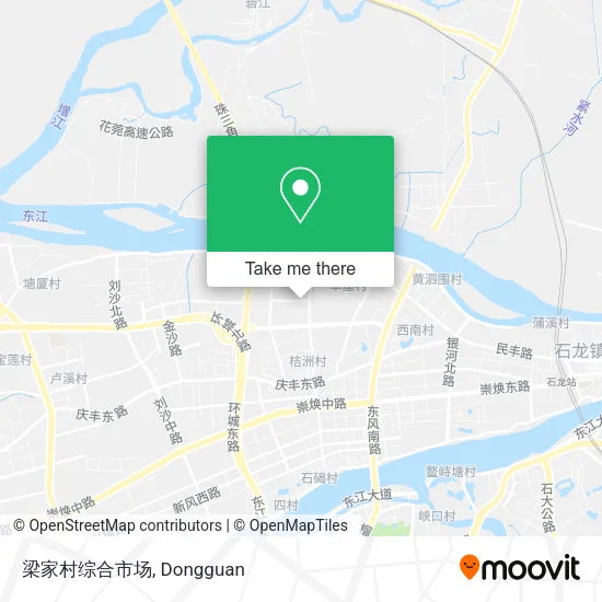 梁家村综合市场 map