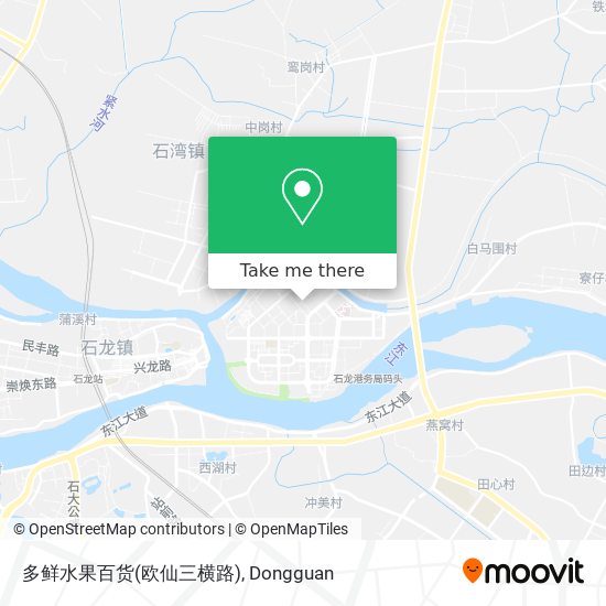 多鲜水果百货(欧仙三横路) map