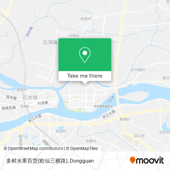 多鲜水果百货(欧仙三横路) map