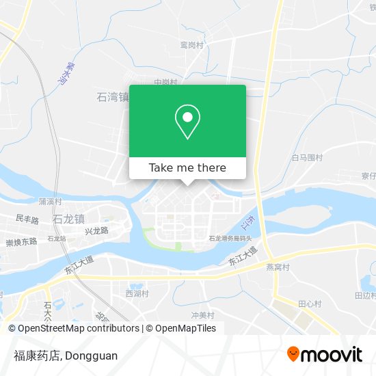 福康药店 map