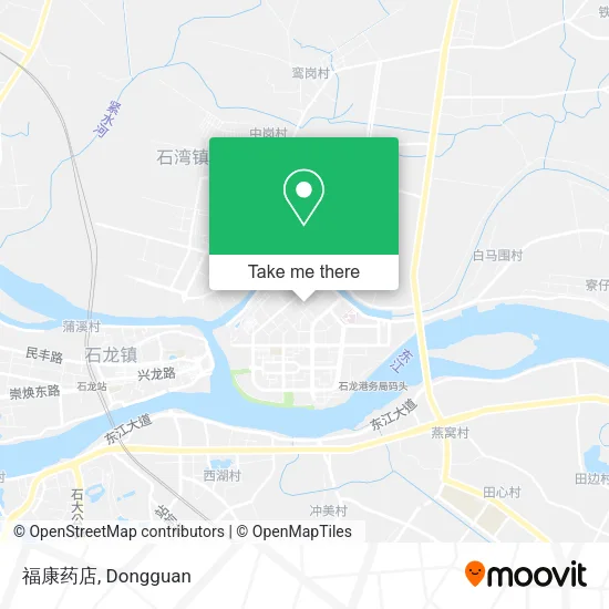 福康药店 map