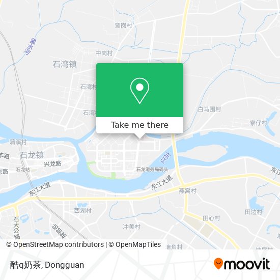 酷q奶茶 map