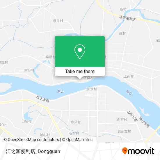 汇之源便利店 map