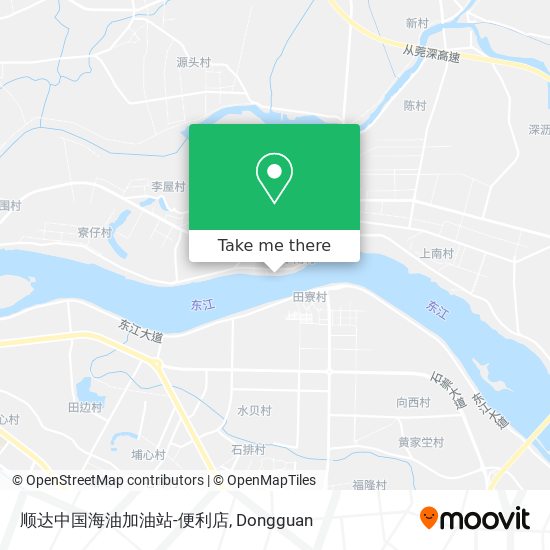 顺达中国海油加油站-便利店 map
