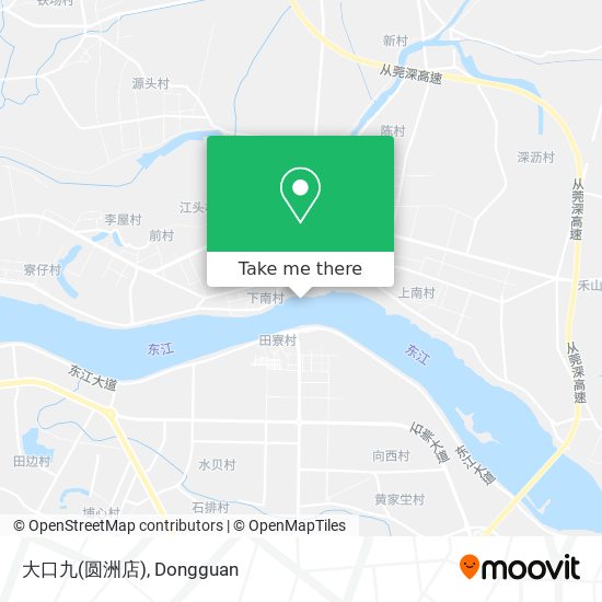 大口九(圆洲店) map