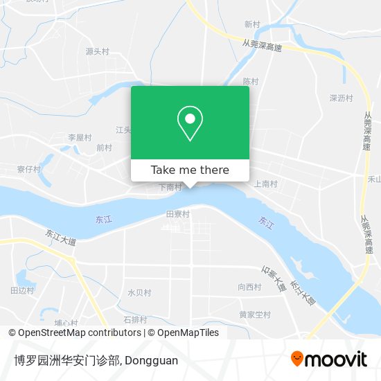 博罗园洲华安门诊部 map