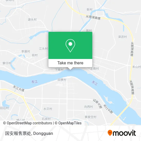 国安顺售票处 map