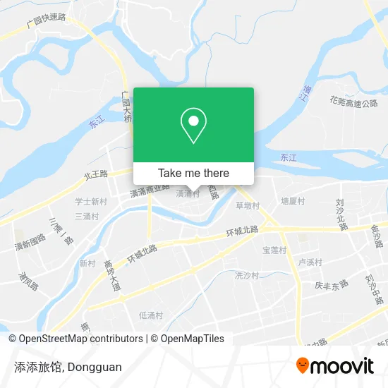 添添旅馆 map