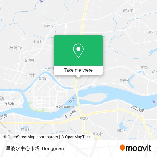 里波水中心市场 map