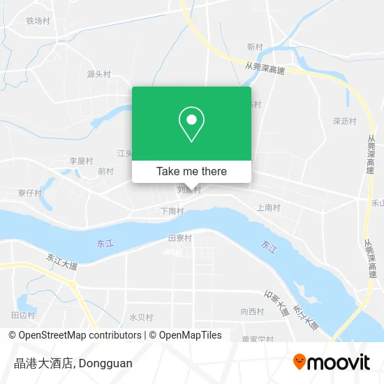 晶港大酒店 map