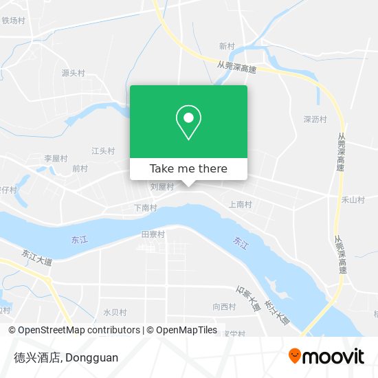 德兴酒店 map