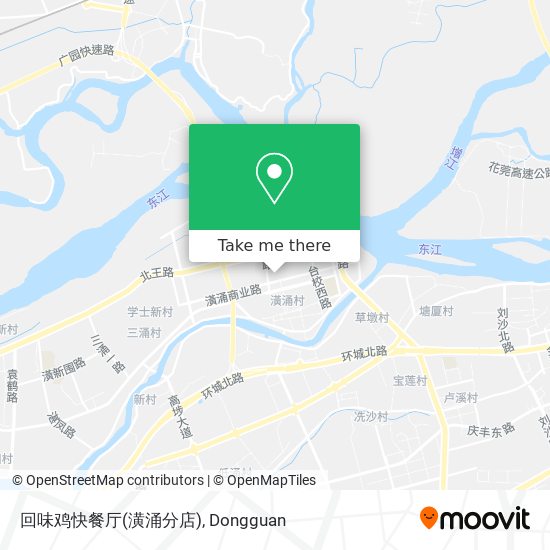 回味鸡快餐厅(潢涌分店) map