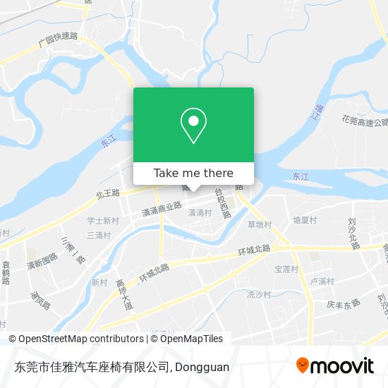 东莞市佳雅汽车座椅有限公司 map