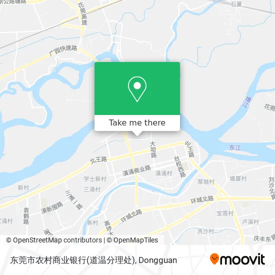 东莞市农村商业银行(道温分理处) map