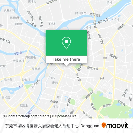 东莞市城区博厦塘头居委会老人活动中心 map