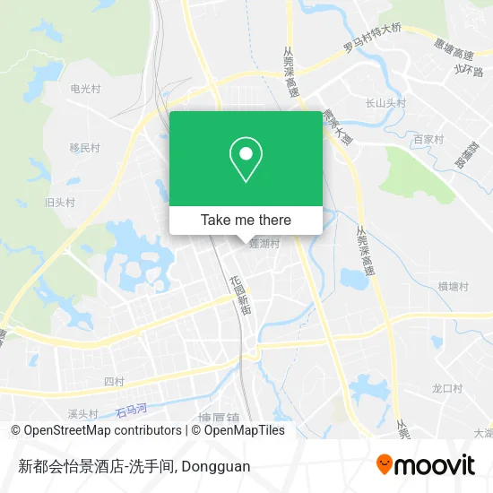 新都会怡景酒店-洗手间 map