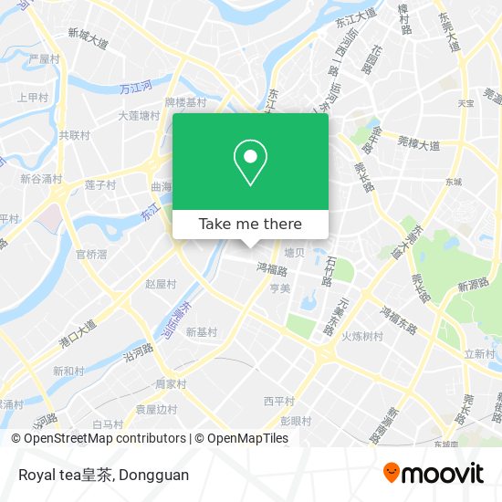 Royal tea皇茶 map